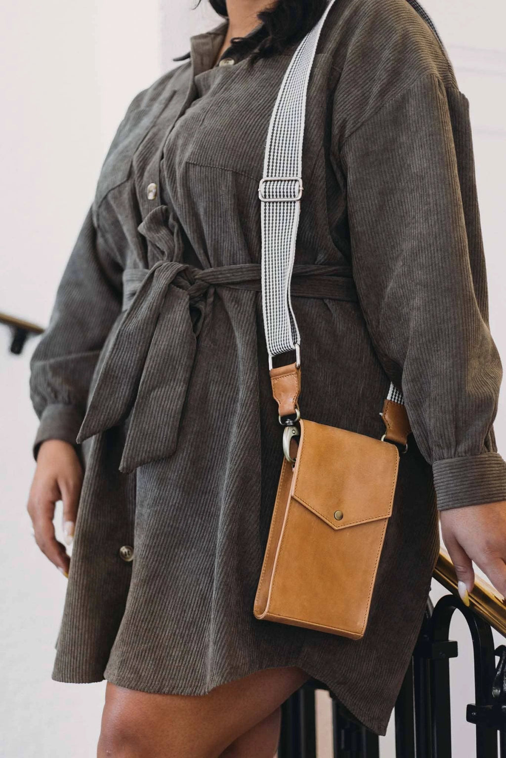 Euro Phone Crossbody Bag by Ethical Trade Co
