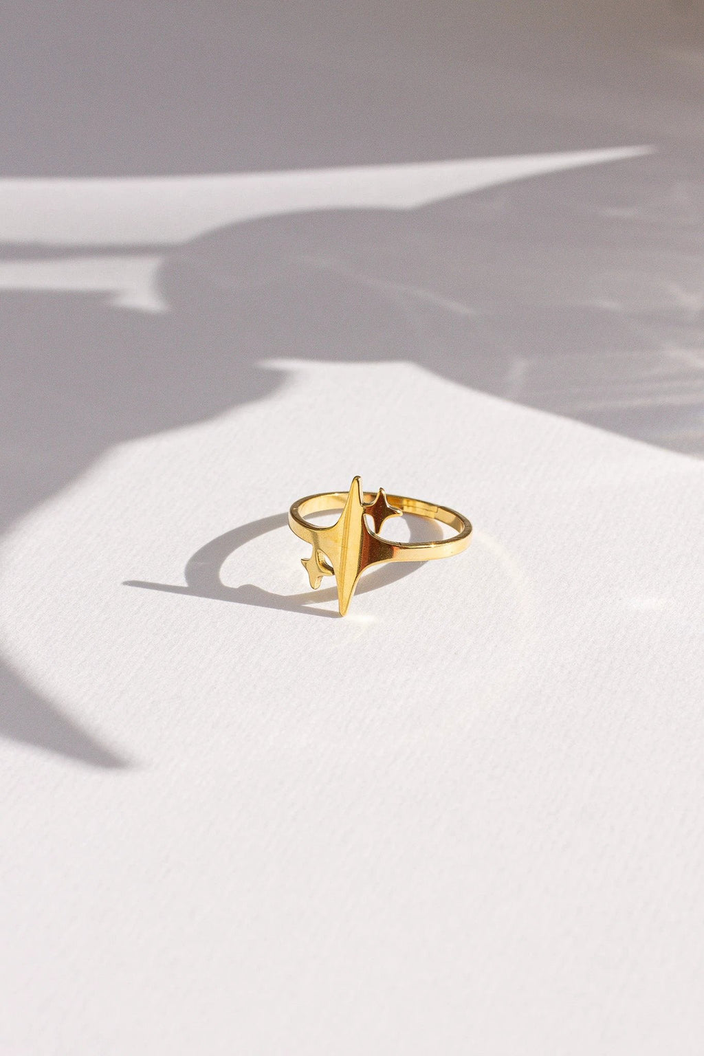 Evangeline Adjustable Ring by Rose & Clay