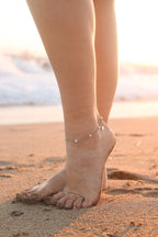 Evelynn Anklet in Freshwater Pearl anklet La Vie Bien Evelynn Anklet in Freshwater Pearl