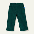 Evergreen Grid Corduroy Pant pants La Vie Bien Evergreen Grid Corduroy Pant