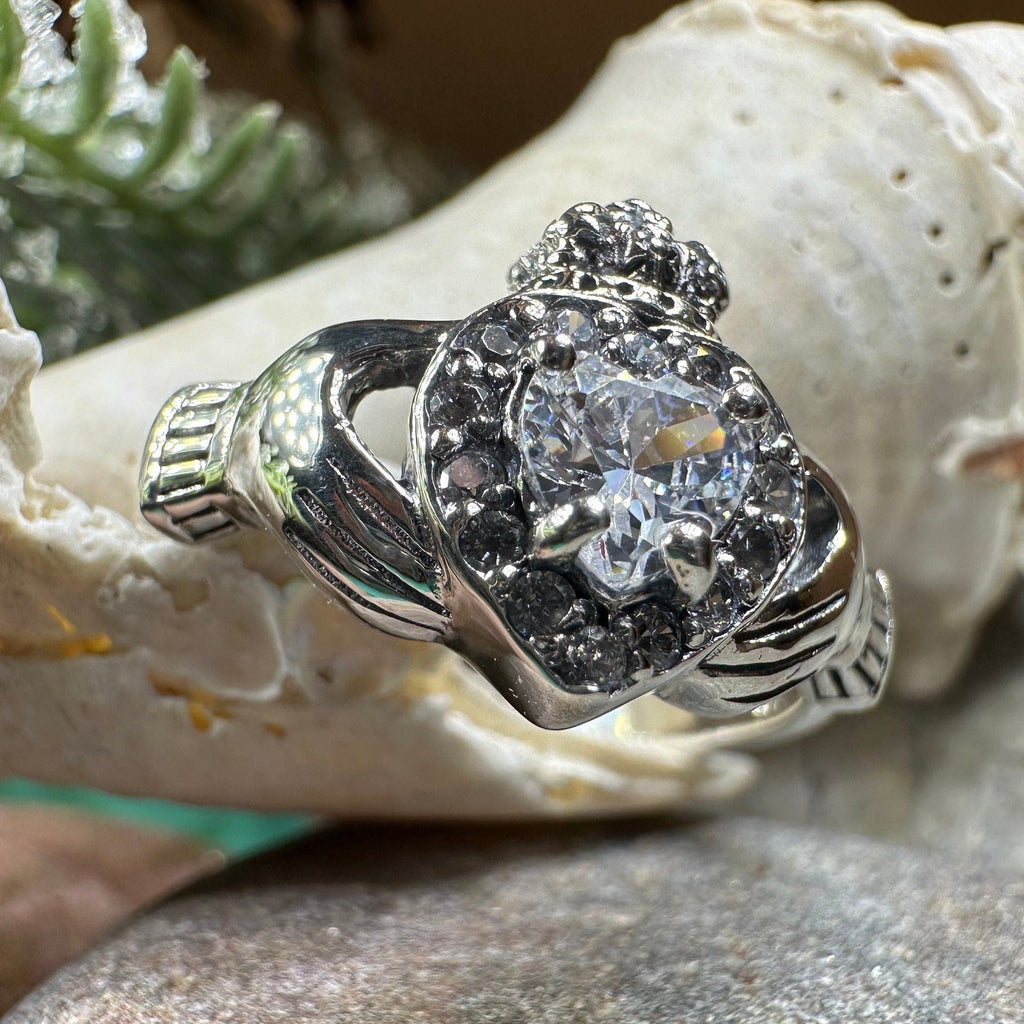 Evermore Irish Claddagh Promise Ring Ring La Vie Bien Evermore Irish Claddagh Promise Ring