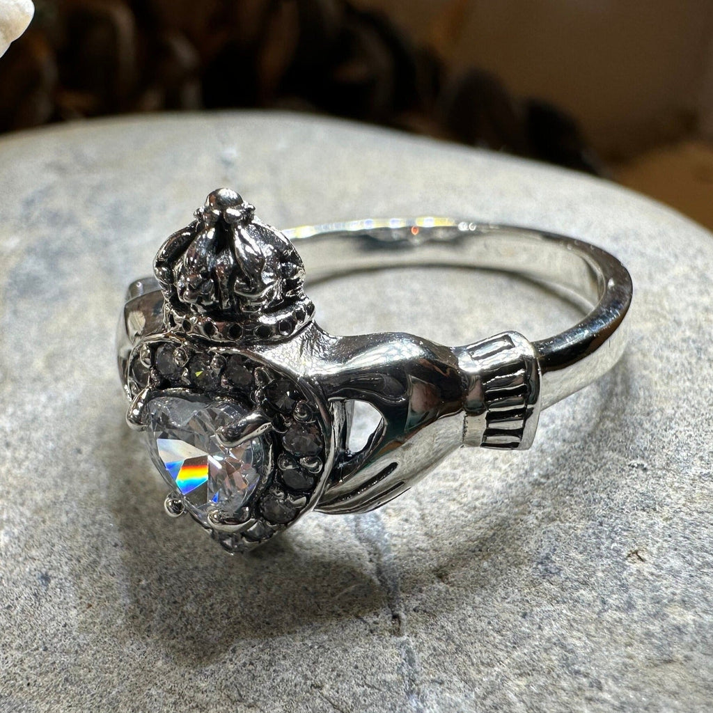 Evermore Irish Claddagh Promise Ring Ring La Vie Bien Evermore Irish Claddagh Promise Ring