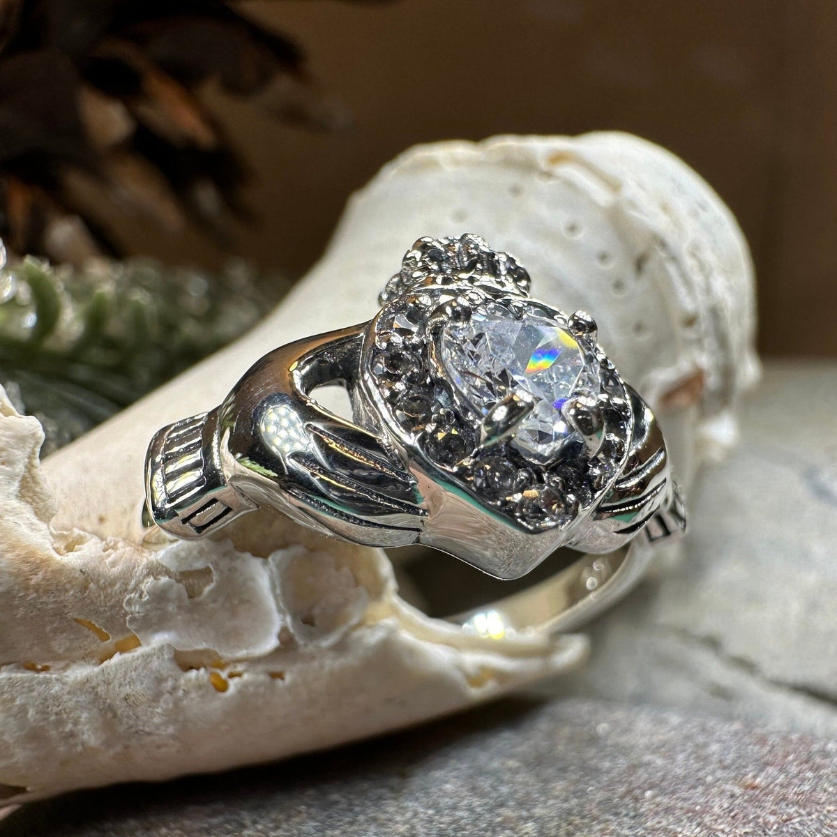 Evermore Irish Claddagh Promise Ring Ring La Vie Bien Evermore Irish Claddagh Promise Ring