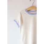 Everyday Kids Ringer in Sky Blue by Polished Prints