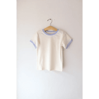Everyday Kids Ringer in Sky Blue by Polished Prints