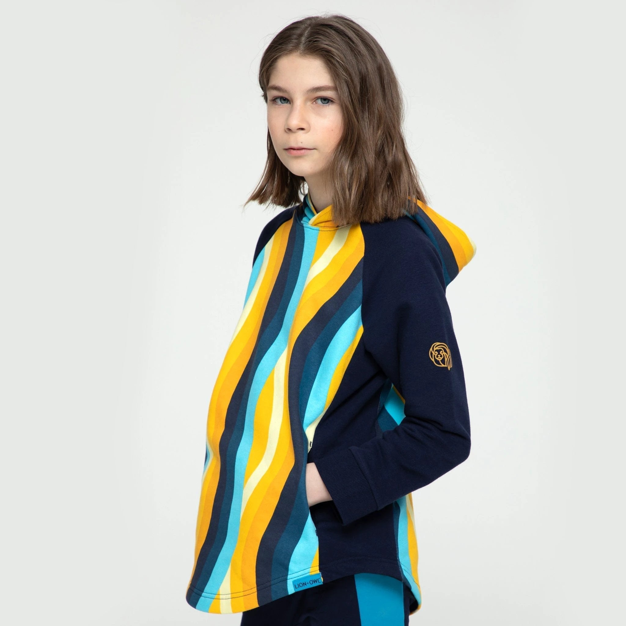 EveryWear Hoodie - Stripe by Lion+Owl