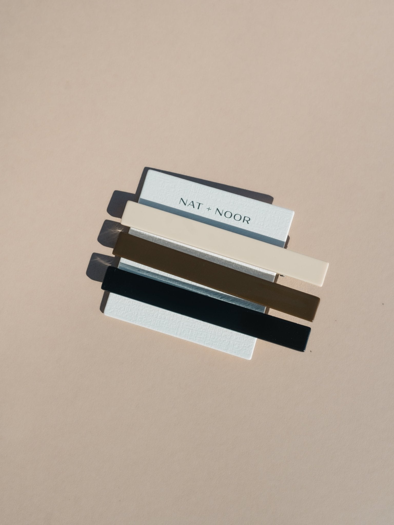 Evie Hair Clips - Neutral Tones