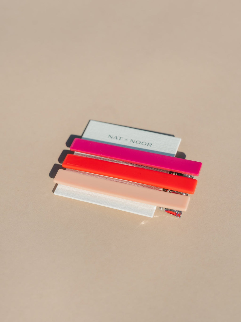 Evie Hair Clips - Pink Tones