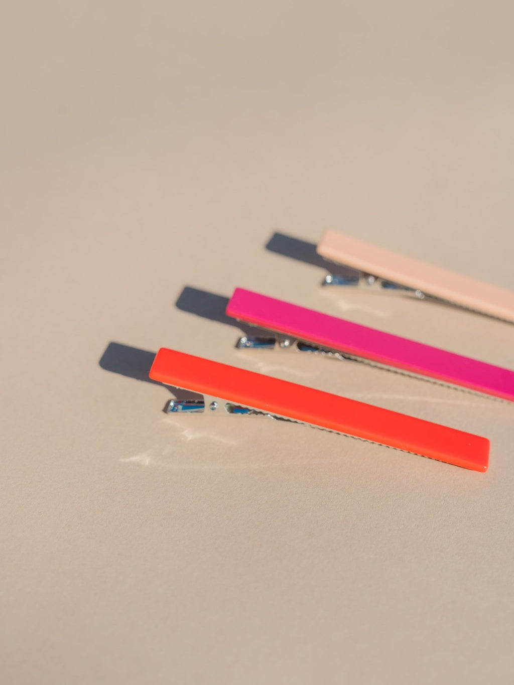 Evie Hair Clips - Pink Tones