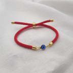 Evil Eye Cord Bracelet La Vie Bien Evil Eye Cord Bracelet