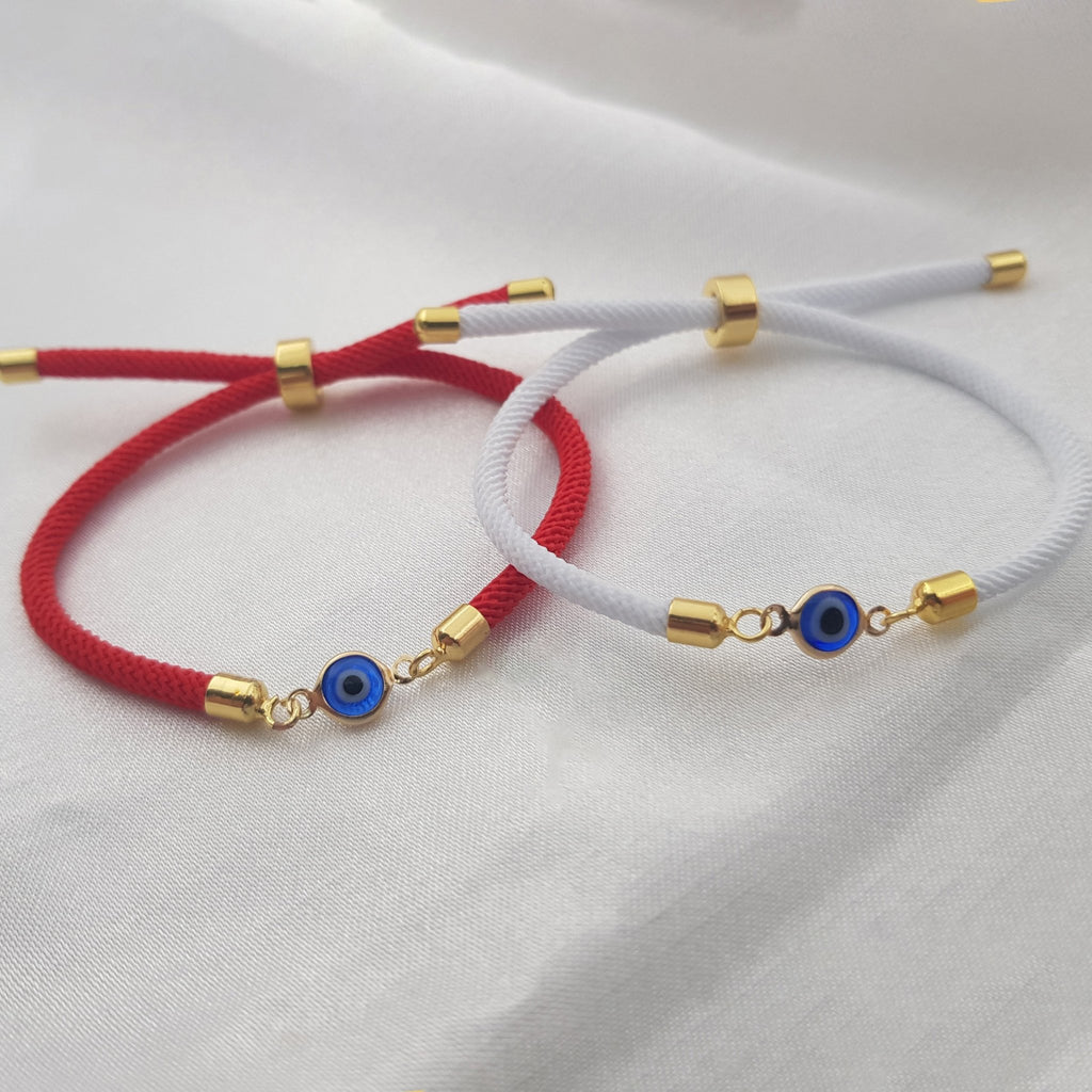 Evil Eye Cord Bracelet La Vie Bien Evil Eye Cord Bracelet