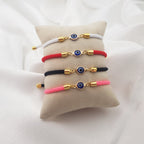 Evil Eye Cord Bracelet La Vie Bien Evil Eye Cord Bracelet