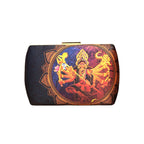Exclusive Box Clutch with Maa Durga Portrait Clutch La Vie Bien Exclusive Box Clutch with Maa Durga Portrait