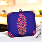Exclusive Box Clutch with Pink Flower Print Clutch La Vie Bien Exclusive Box Clutch with Pink Flower Print