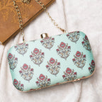 Exclusive Clutch with Floral Design Clutch La Vie Bien Exclusive Clutch with Floral Design