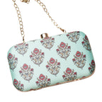 Exclusive Clutch with Floral Design Clutch La Vie Bien Exclusive Clutch with Floral Design