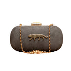 Exclusive Clutch with Jaguar Design Clutch La Vie Bien Exclusive Clutch with Jaguar Design