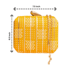 Exclusive Yellow Box Clutch Clutch La Vie Bien Exclusive Yellow Box Clutch
