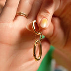 Beaded Circle Necklace Extender Charm by Oh Clementine