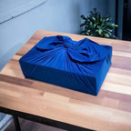 Extra Large Reusable Cloth Furoshiki Gift Wrap | Deep Blue by Shiki Wrap