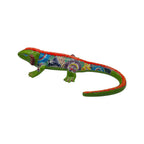 XL Talavera Iguana Statue | Hand-Painted Mexican Ceramic Art