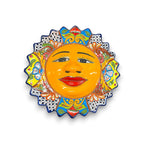 Extra Large Talavera Sun Wall Art | Handmade Mexican Decor Talavera Wall Art La Vie Bien Extra Large Talavera Sun Wall Art | Handmade Mexican Decor