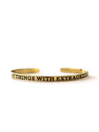 Extraordinary Love Quote Cuff