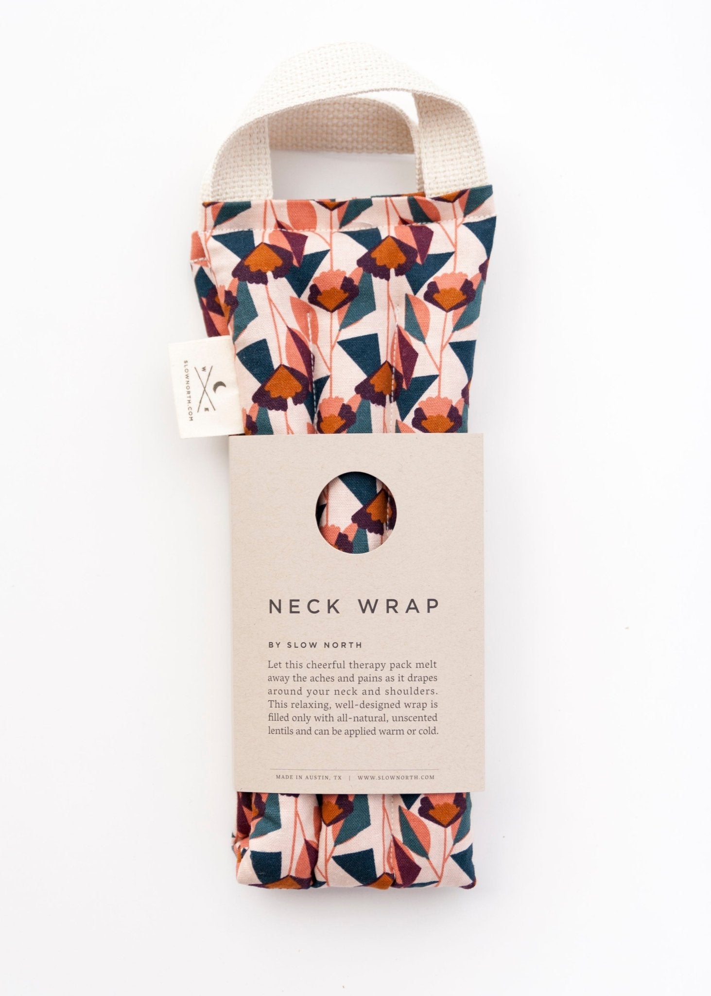 Eye Mask + Neck Wrap Bundle - Blush Florence Relaxation Accessories La Vie Bien Eye Mask + Neck Wrap Bundle - Blush Florence