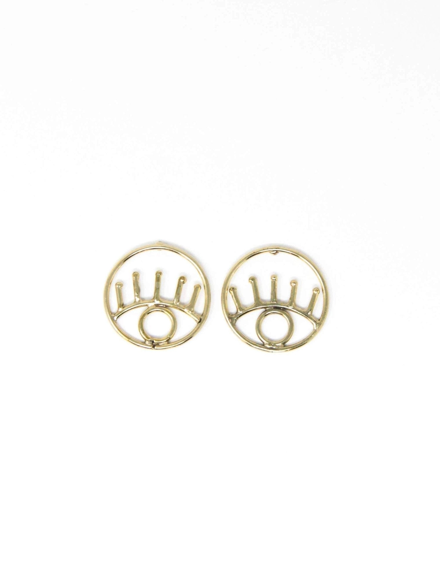 Eye Outline Earrings by Ethical Trade Co