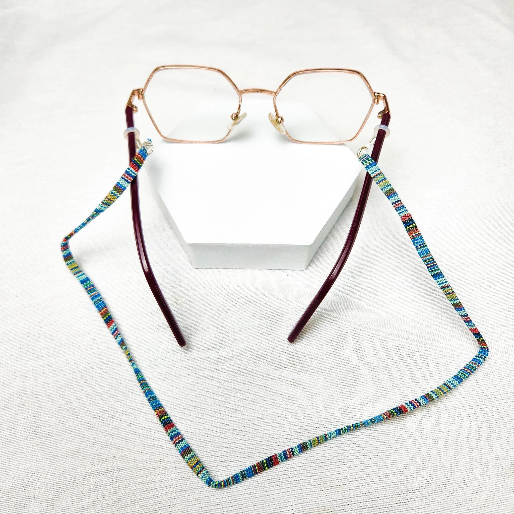 Woven Fabric Eyeglass Holder by Upavim Crafts