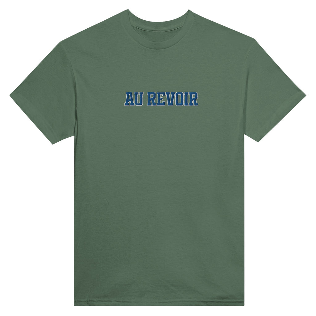 Au revoir embroidered tee