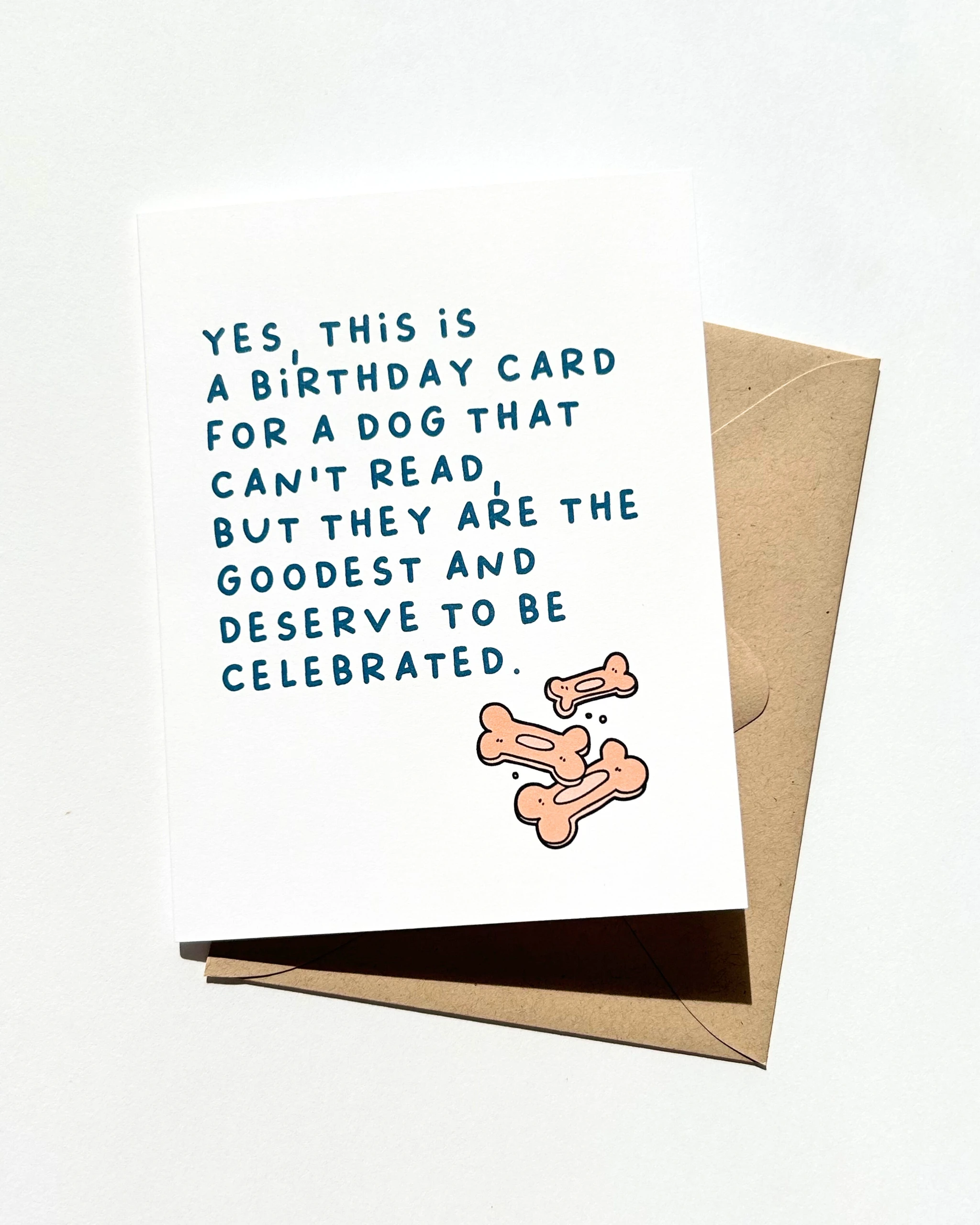 Birthday Card for a Dog the Goodest Card for Dog Mom by Five Dot Post