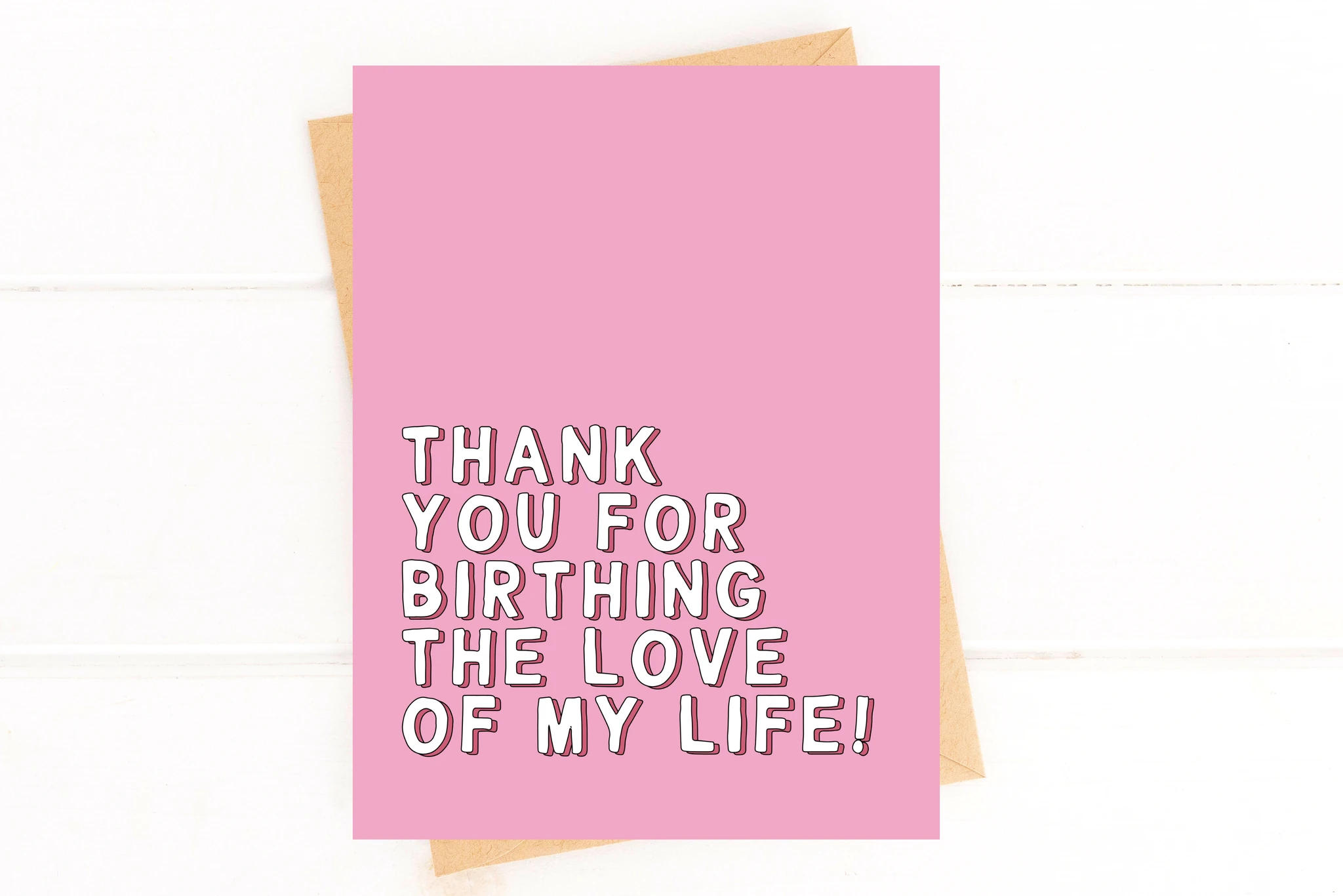 Thank You For Birthing My Love Mother in Law Mother's Day by Five Dot Post