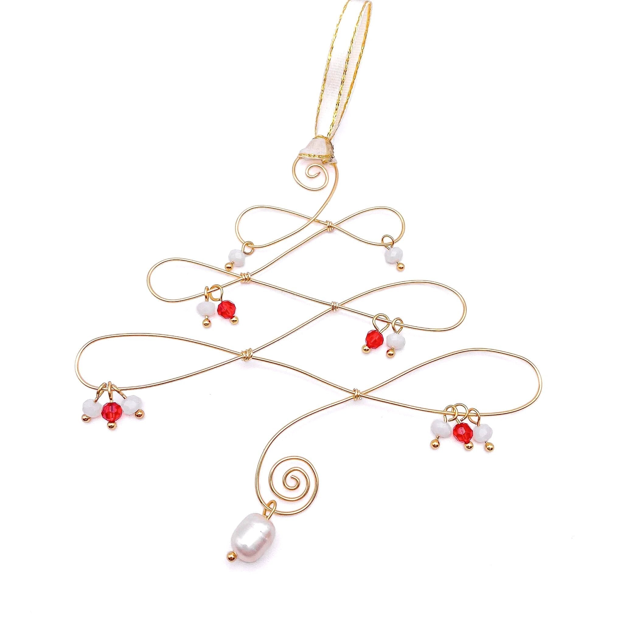 Fa-La-La gold ornament by Alegria Accessories Inc