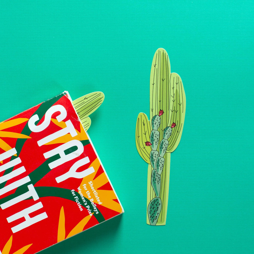 Cactus Bookmark (it's die cut!) by Tia Chucha's Centro Cultural & Bookstore