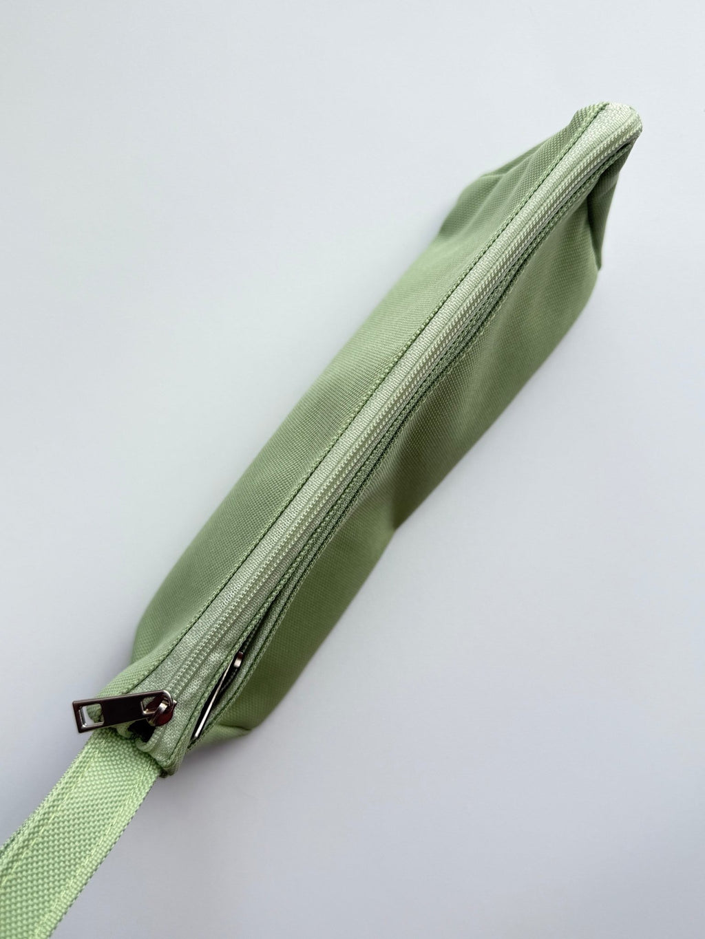 Fabric Pencil Case with Handle — Double Zipper Pockets La Vie Bien Fabric Pencil Case with Handle — Double Zipper Pockets