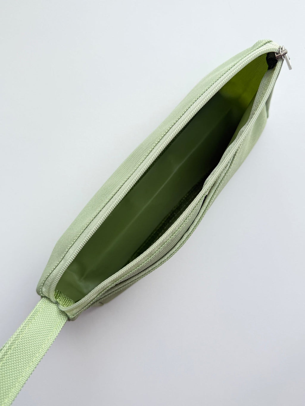 Fabric Pencil Case with Handle — Double Zipper Pockets La Vie Bien Fabric Pencil Case with Handle — Double Zipper Pockets