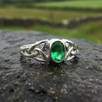 Faelyn Celtic Trinity Knot Ring Ring La Vie Bien Faelyn Celtic Trinity Knot Ring