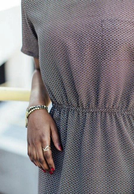 Dark Charm Bracelet Stack by Fair Anita