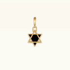 Faithful Discernment Black Onyx Star of David Pendant