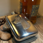 Faithful Friend Jack Russell Pewter Hip Flask - Handmade in England Gifts La Vie Bien Faithful Friend Jack Russell Pewter Hip Flask - Handmade in England