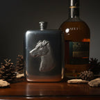 Faithful Friend Jack Russell Pewter Hip Flask - Handmade in England Gifts La Vie Bien Faithful Friend Jack Russell Pewter Hip Flask - Handmade in England
