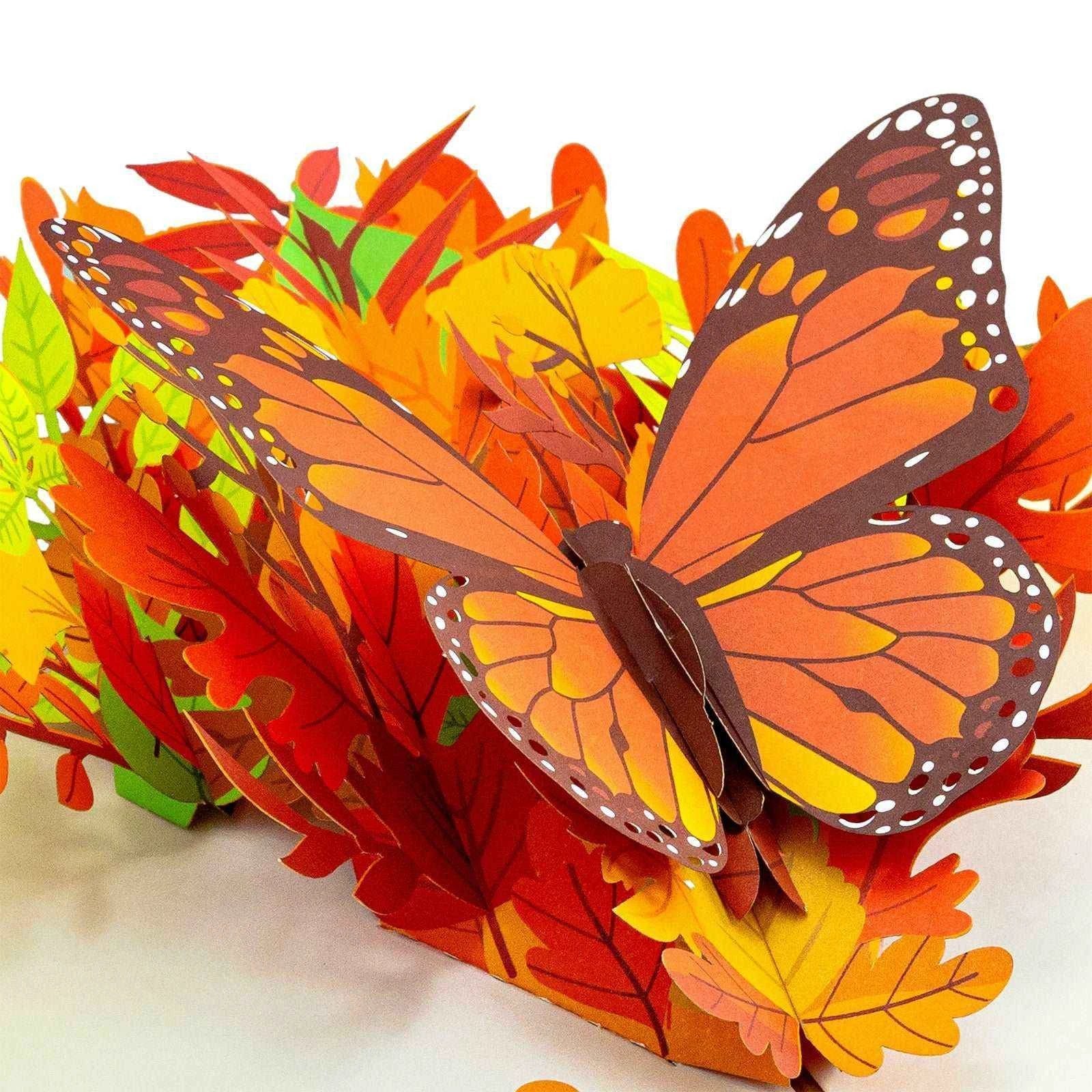 Fall Butterfly Pop Up Card by Paper Love