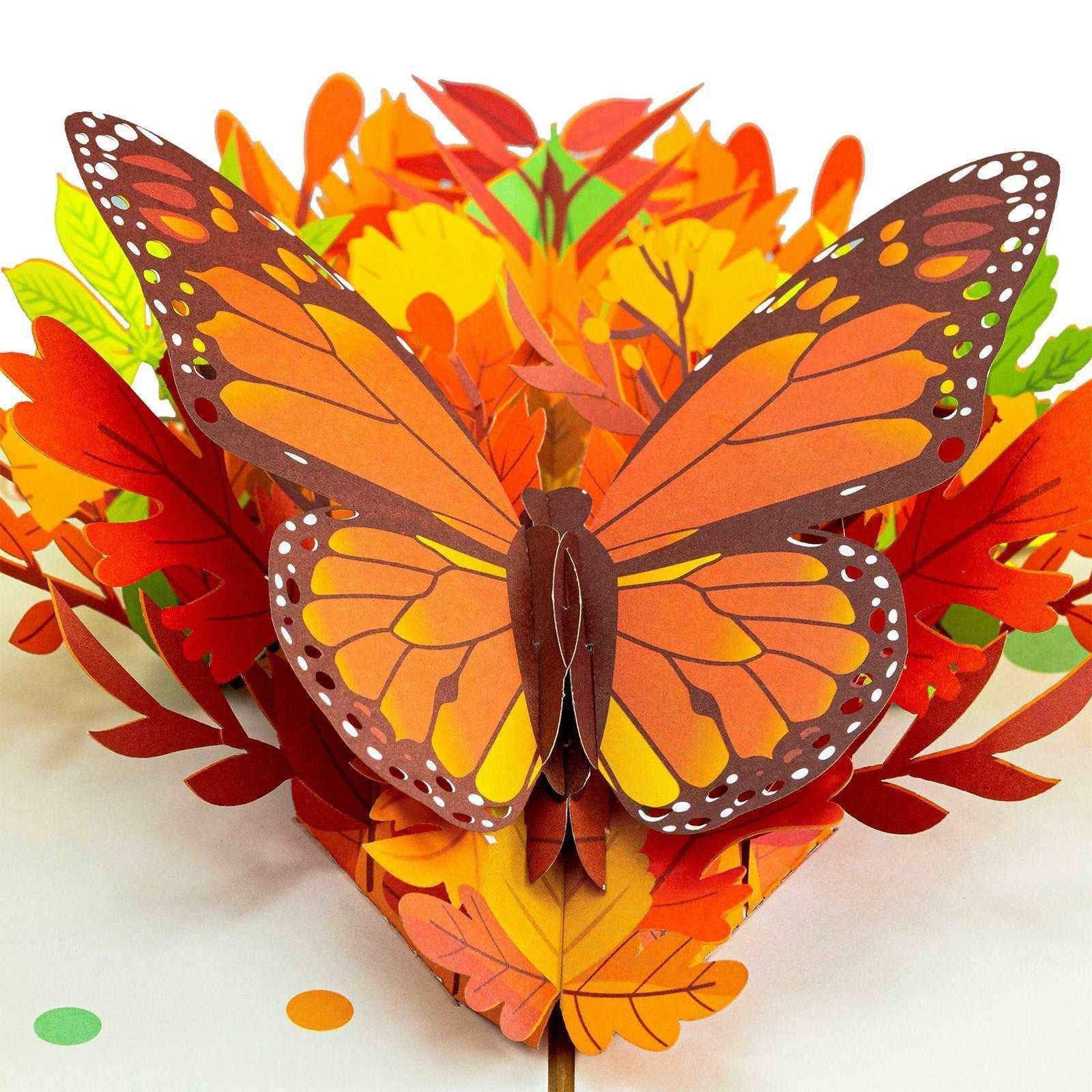 Fall Butterfly Pop Up Card by Paper Love
