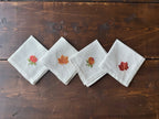 Fall Cocktail Napkin Set (set of 4) by Maison d'Haiti
