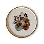 Thanksgiving Fall Pumpkin Dinner Paper Plate (8pcs)