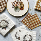 Fall Pumpkin Give Thanks Large Paper Napkins (16pcs)