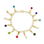 Familia Gold Birthstone Charms by Alegria Accessories Inc