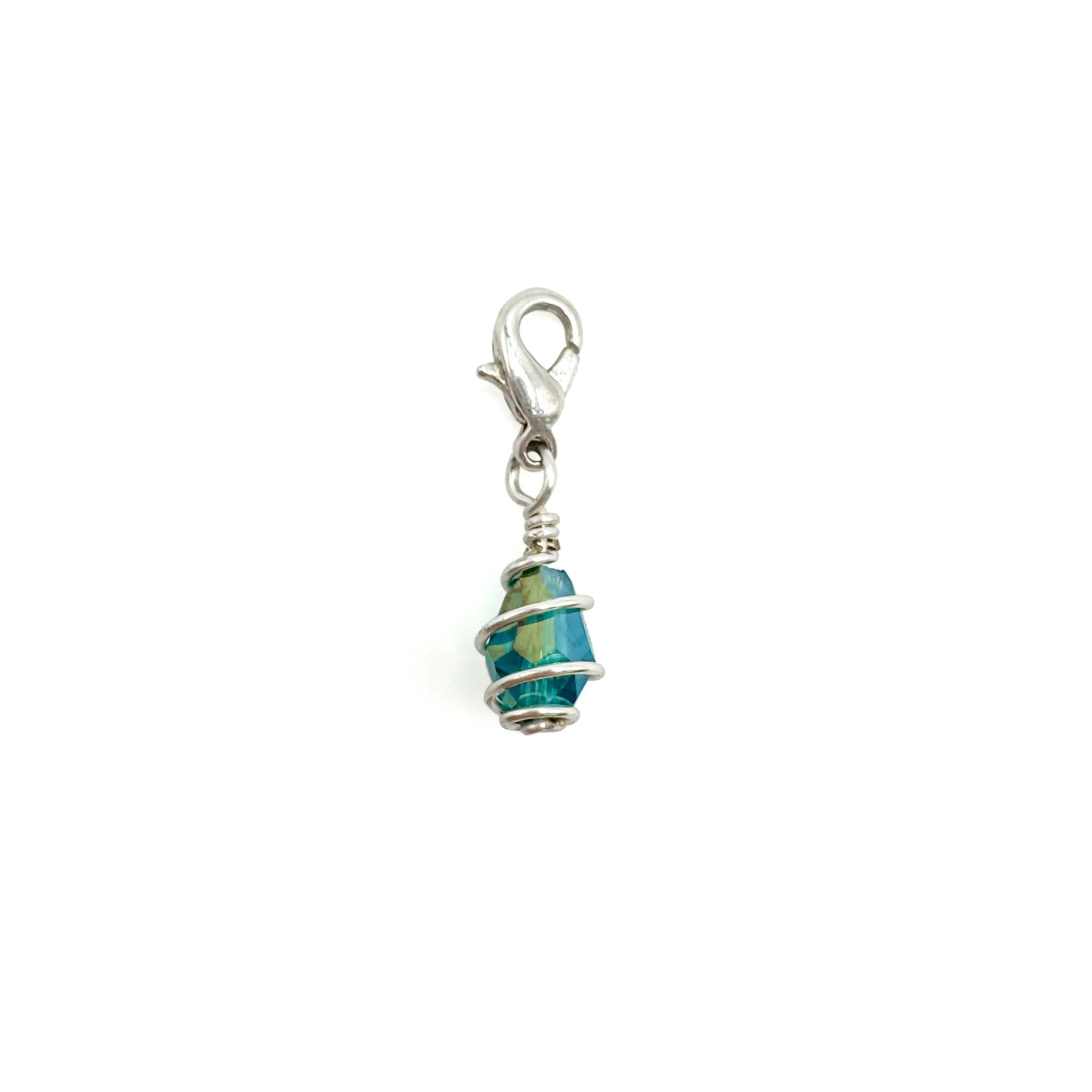 Familia Silver Birthstone Charms by Alegria Accessories Inc
