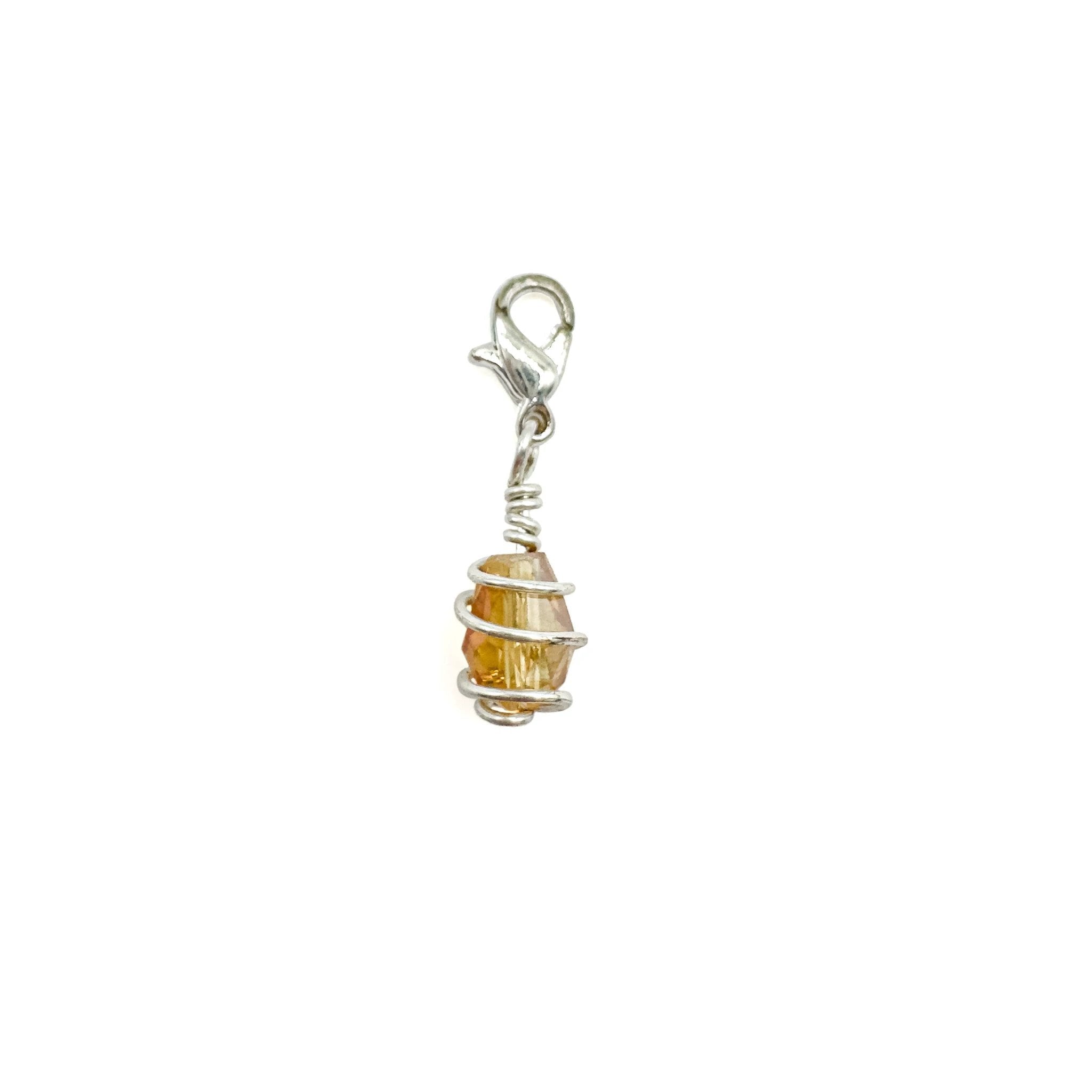 Familia Silver Birthstone Charms by Alegria Accessories Inc